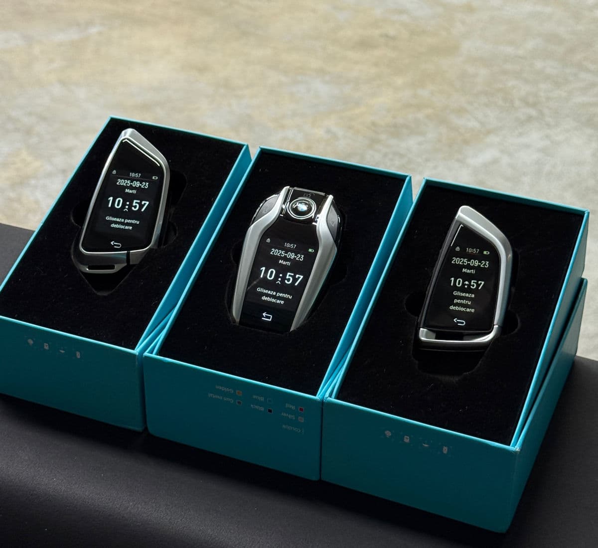 Smart Key BMW cu ecran digital